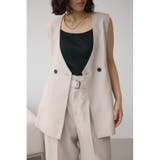 イージーケアリネンライクジレ | AZUL BY MOUSSY | 詳細画像18 