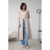 イージーケアリネンライクジレ | AZUL BY MOUSSY | 詳細画像22 