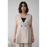 イージーケアリネンライクジレ | AZUL BY MOUSSY | 詳細画像23 