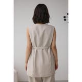 イージーケアリネンライクジレ | AZUL BY MOUSSY | 詳細画像25 