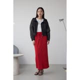 ドライタッチリブナロースカート | AZUL BY MOUSSY | 詳細画像24 