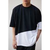 柄BLK5 | スイッチングバイカラートップス | AZUL BY MOUSSY
