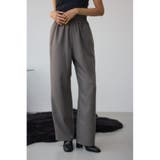 T.GRY | ワイドベルトツイルイージーパンツ | AZUL BY MOUSSY