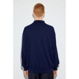 カシミヤミックスポロカラーニットトップス | AZUL BY MOUSSY | 詳細画像20
