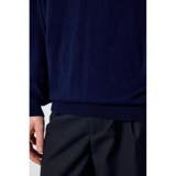 カシミヤミックスポロカラーニットトップス | AZUL BY MOUSSY | 詳細画像24