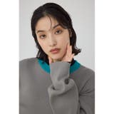 パネルドレープレイヤードセットニット | AZUL BY MOUSSY | 詳細画像18 