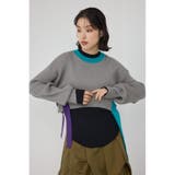 パネルドレープレイヤードセットニット | AZUL BY MOUSSY | 詳細画像19 