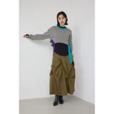 パネルドレープレイヤードセットニット | AZUL BY MOUSSY | 詳細画像20 