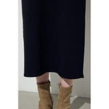 Wジップシャギーカーデセットニットワンピース | AZUL BY MOUSSY | 詳細画像12 