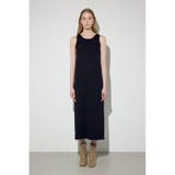 Wジップシャギーカーデセットニットワンピース | AZUL BY MOUSSY | 詳細画像14 