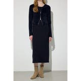 Wジップシャギーカーデセットニットワンピース | AZUL BY MOUSSY | 詳細画像1 