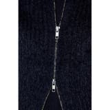 Wジップシャギーカーデセットニットワンピース | AZUL BY MOUSSY | 詳細画像9 