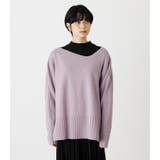 ASYMMETRY NECK LOOSE TOPS | AZUL BY MOUSSY | 詳細画像35
