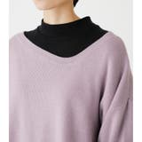 ASYMMETRY NECK LOOSE TOPS | AZUL BY MOUSSY | 詳細画像38