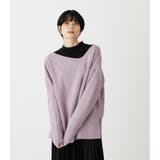 ASYMMETRY NECK LOOSE TOPS | AZUL BY MOUSSY | 詳細画像31