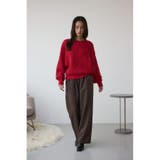 ブークレードルマンニットトップス | AZUL BY MOUSSY | 詳細画像34 