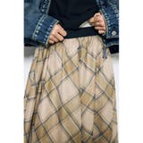 シアーチェックハンカチーフヘムスカート | AZUL BY MOUSSY | 詳細画像15 