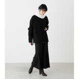 ASYMMETRY NECK LOOSE TOPS | AZUL BY MOUSSY | 詳細画像4