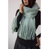 MINT | ソフトタッチニットフリンジストール | AZUL BY MOUSSY