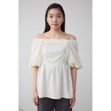 2WAYペプラムギャザーブラウス | AZUL BY MOUSSY | 詳細画像13 