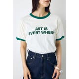リンガーロゴプリントT | AZUL BY MOUSSY | 詳細画像9