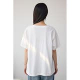 メタリックプリントTシャツ | AZUL BY MOUSSY | 詳細画像6 