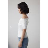 オフショルダーリブトップス | AZUL BY MOUSSY | 詳細画像5 