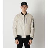 ECO LEATHER MA-1 | AZUL BY MOUSSY | 詳細画像15 
