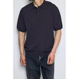 L/BLK1 | コンフォートニットポロシャツ | AZUL BY MOUSSY