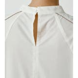 PIPING DESIGN BLOUSE | AZUL BY MOUSSY | 詳細画像9