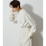 PIPING DESIGN BLOUSE | AZUL BY MOUSSY | 詳細画像2