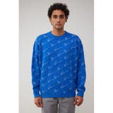 総柄長袖ニットプルオーバー | AZUL BY MOUSSY | 詳細画像24