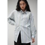 柄MINT5 | WIDE RELAX SILHOUETTE SHIRTS | AZUL BY MOUSSY