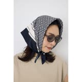 幾何柄スカーフ | AZUL BY MOUSSY | 詳細画像1 