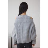 オープンショルダーケーブルニット | AZUL BY MOUSSY | 詳細画像39