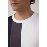 パネルスウィッチングTシャツ | AZUL BY MOUSSY | 詳細画像9