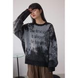 グラデーションジャガードニット | AZUL BY MOUSSY | 詳細画像3 