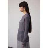 シアーランダムリブニットトップス | AZUL BY MOUSSY | 詳細画像25