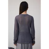 シアーランダムリブニットトップス | AZUL BY MOUSSY | 詳細画像26