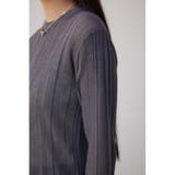 シアーランダムリブニットトップス | AZUL BY MOUSSY | 詳細画像28