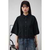 ワイドスリーブ五分袖ツイルシャツ | AZUL BY MOUSSY | 詳細画像15 