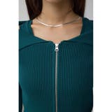 ジップアンサンブルニット | AZUL BY MOUSSY | 詳細画像22 