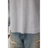 袖刺繍ワッフルトップス | AZUL BY MOUSSY | 詳細画像39 