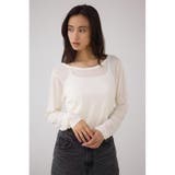 シアーロングスリーブTシャツ | AZUL BY MOUSSY | 詳細画像3 