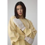 配色ストラップ2WAYフェイクファーミトン | AZUL BY MOUSSY | 詳細画像1