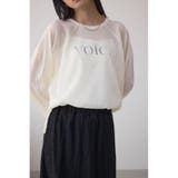 IVOY3 | シアーロゴニットトップス | AZUL BY MOUSSY