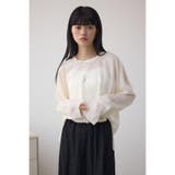 シアーロゴニットトップス | AZUL BY MOUSSY | 詳細画像2