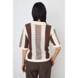 クロシェニットポロカラーカーディガン | AZUL BY MOUSSY | 詳細画像22 