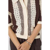 クロシェニットポロカラーカーディガン | AZUL BY MOUSSY | 詳細画像26 