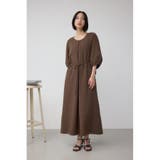 前後2WAYデザインワンピース | AZUL BY MOUSSY | 詳細画像17 